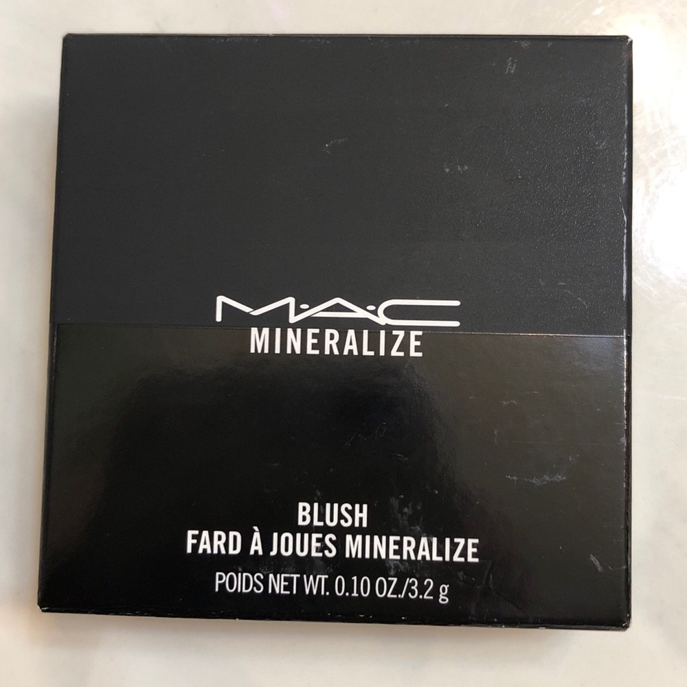 MAC Cosmetics Mineralize Baked Blush Shade Petal Power 3.2g Full Size NIB